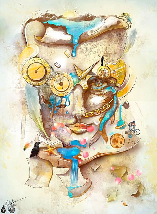 Society6 ケース Dream Theory by Archan Nair Dream and so create